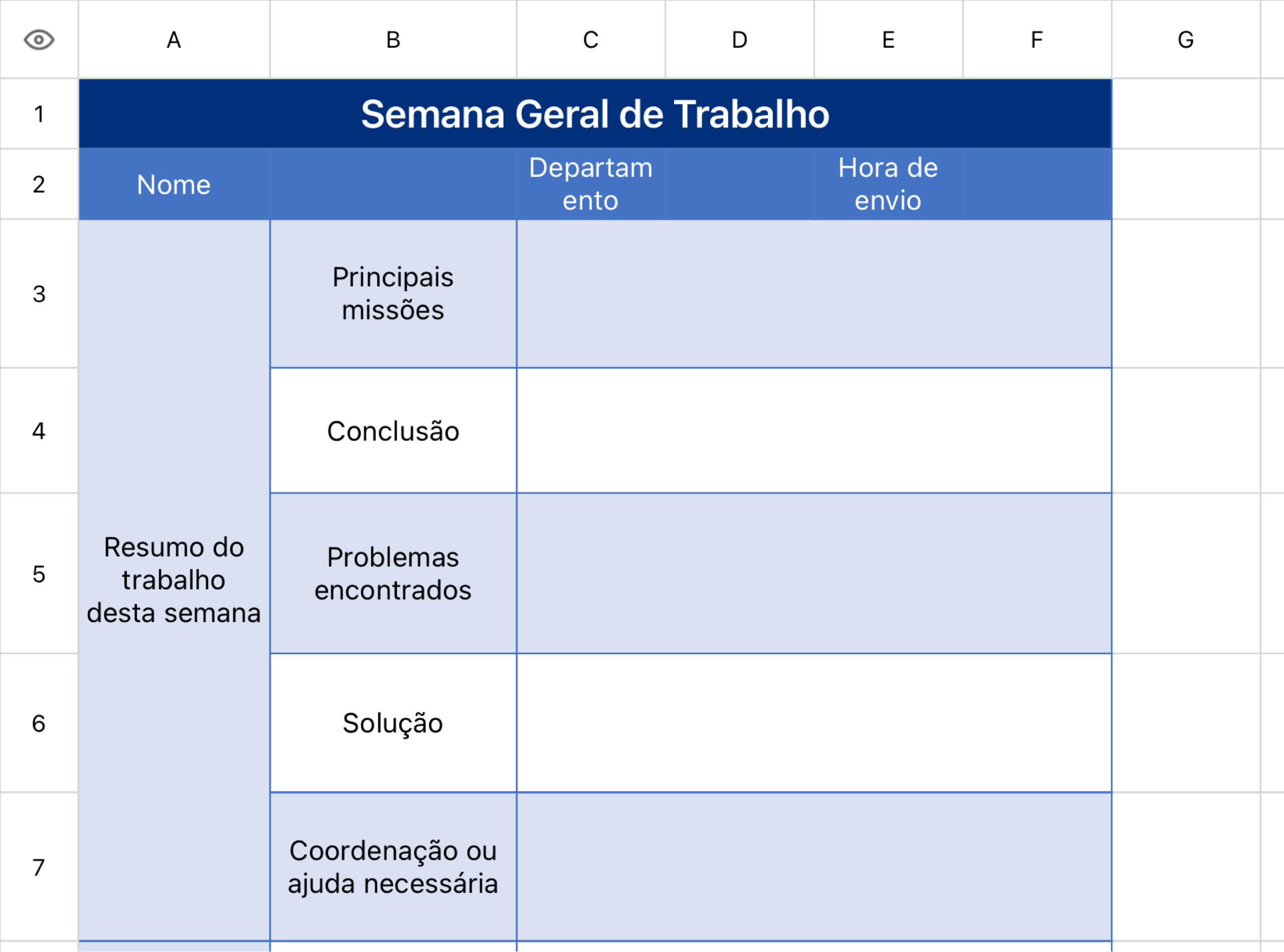 Semana Geral de Trabalho